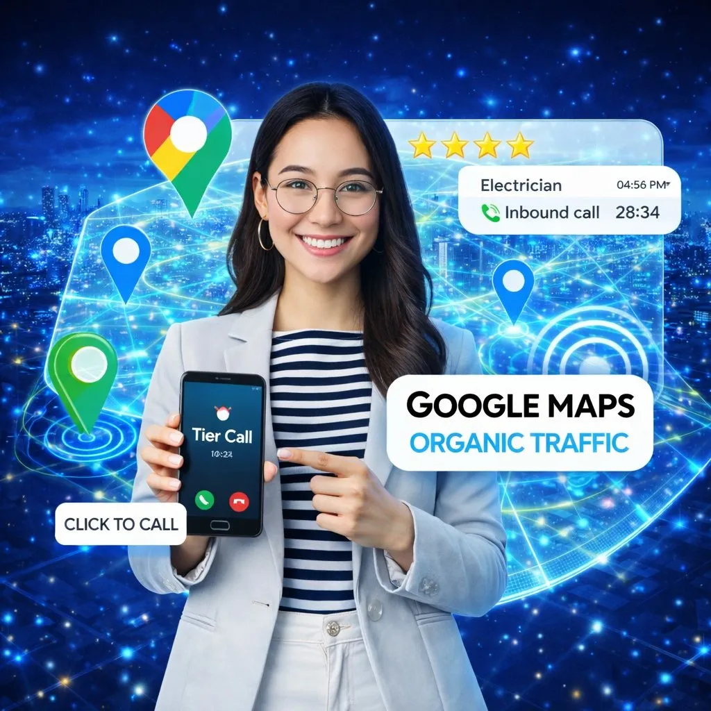Tier Call - Google Maps organic traffic click to call